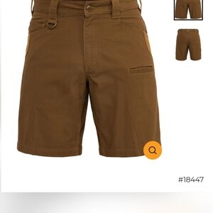 Noble Outfitters NWT Men's Canvas Cargo Flex  Work Shorts SZ 40x9L